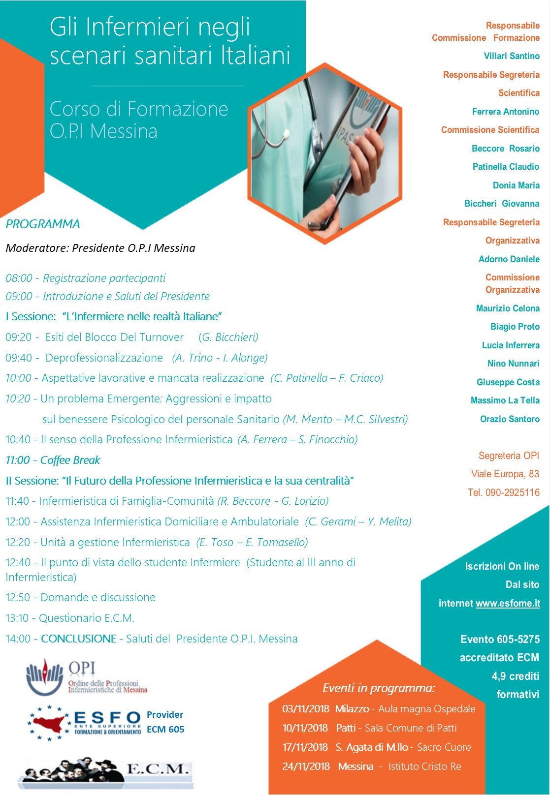 Flyer corso OPI 2018