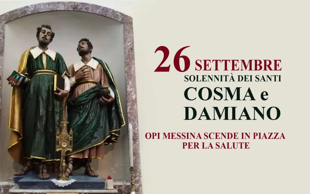 OPI Messina scende in piazza per la salute: controlli gratuiti alla parrocchia Santa Maria di Gesù Inferiore a Provinciale