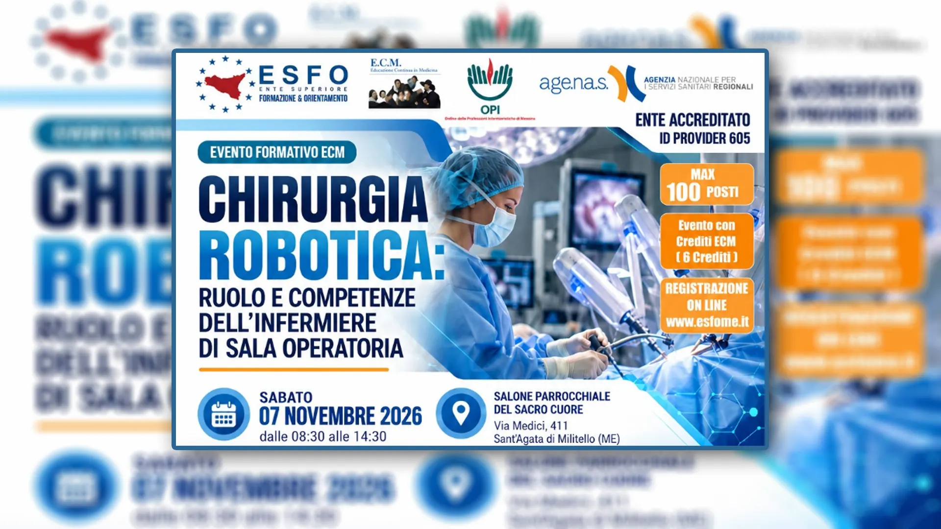 Corso ECM "Chirurgia robotica"
